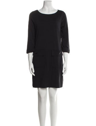 Marc by Marc Jacobs Bateau Neckline Mini Dress