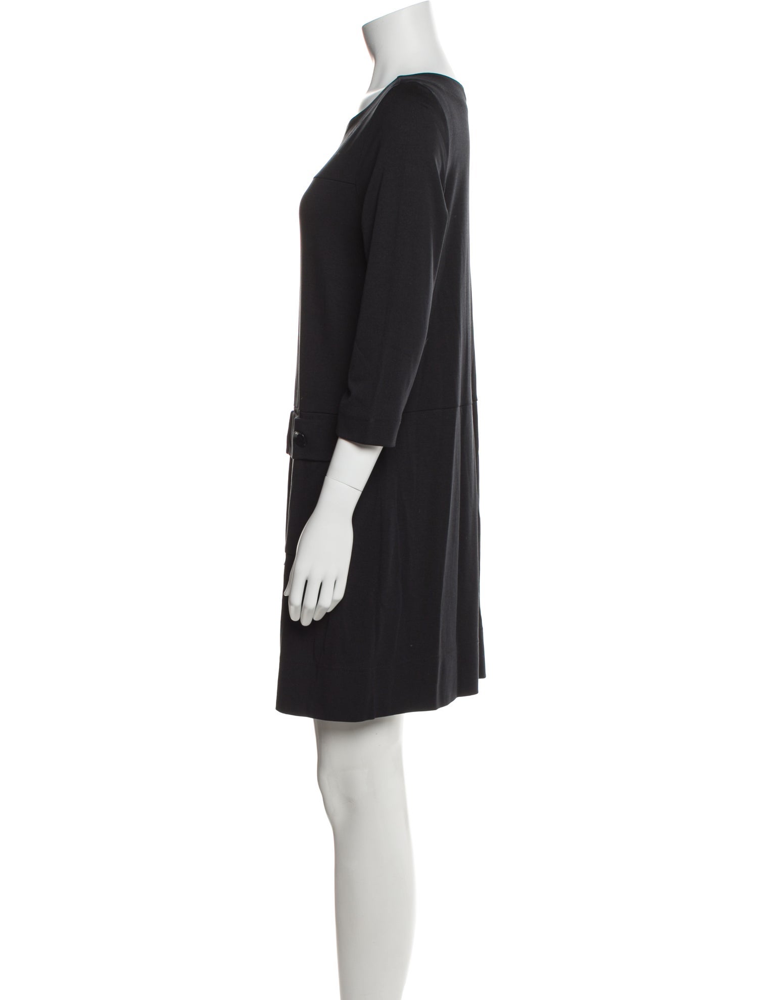 Marc by Marc Jacobs Bateau Neckline Mini Dress
