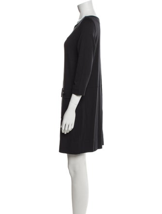 Marc by Marc Jacobs Bateau Neckline Mini Dress