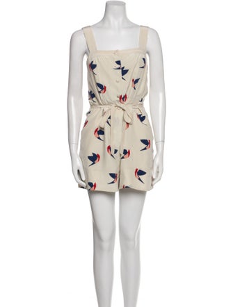 Marc by Marc Jacobs Silk Printed Romper