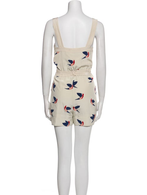 Marc by Marc Jacobs Silk Printed Romper