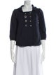 Marc by Marc Jacobs Wool Square Neckline Sweater
