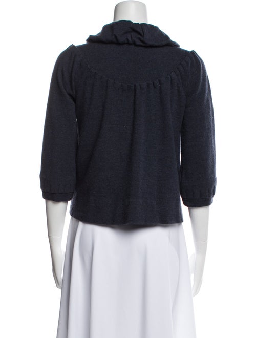 Marc by Marc Jacobs Wool Square Neckline Sweater