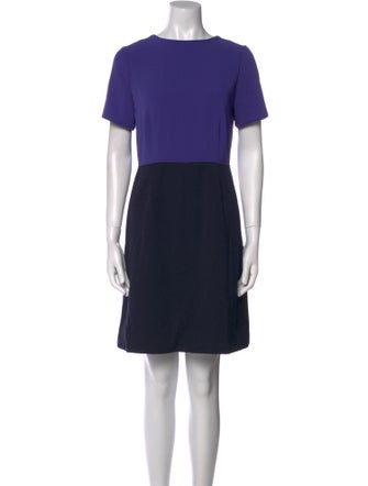 Marc by Marc Jacobs Bateau Neckline Mini Dress