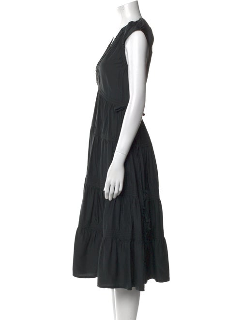 Marc by Marc Jacobs Silk Midi Length Dress