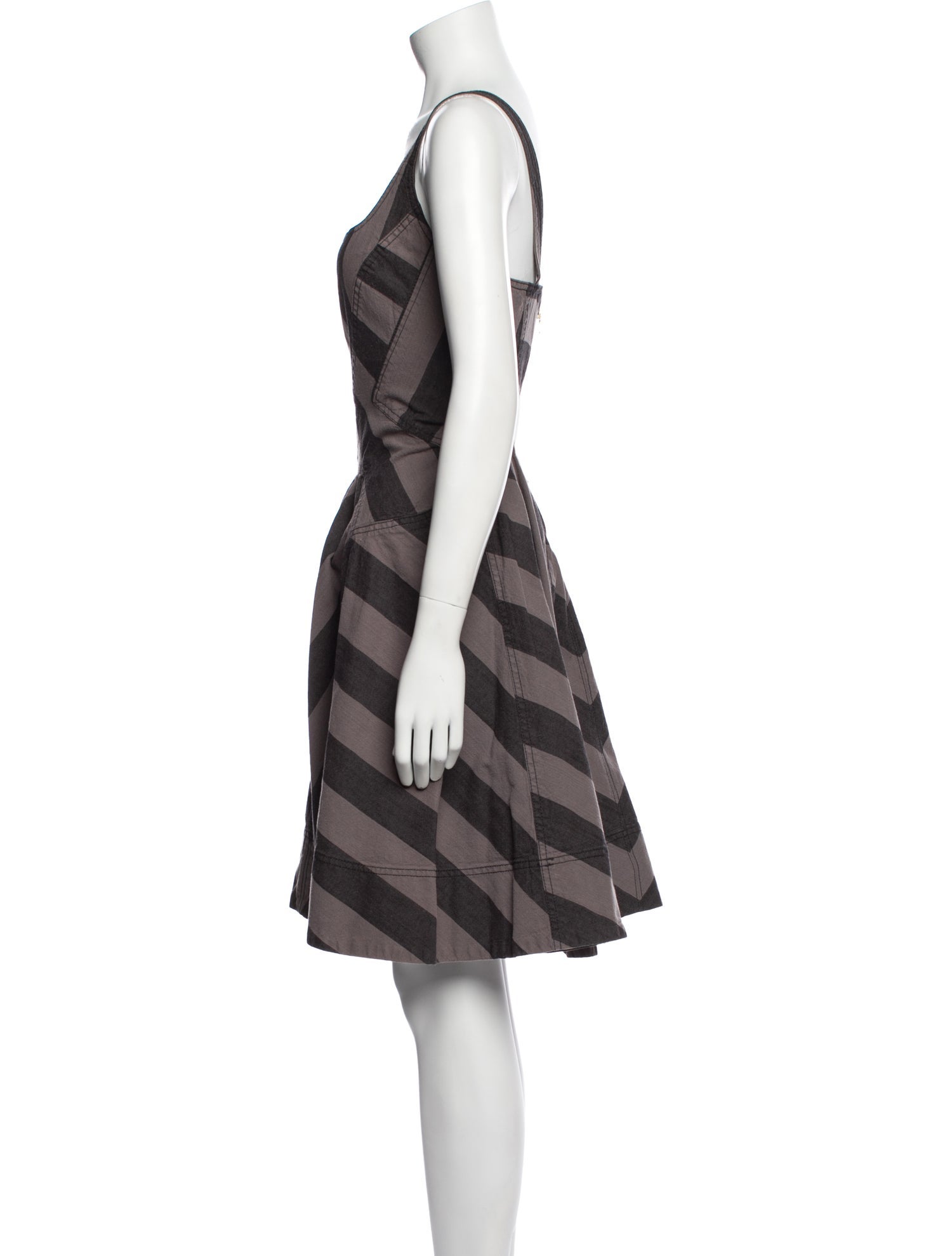 Marc by Marc Jacobs Plaid Print Mini Dress