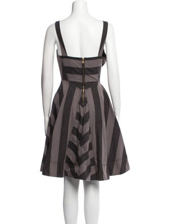 Marc by Marc Jacobs Plaid Print Mini Dress