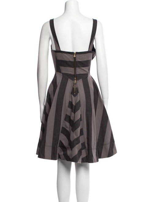 Marc by Marc Jacobs Plaid Print Mini Dress