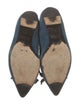 Marc by Marc Jacobs Suede Raw-Edge Trim Flats