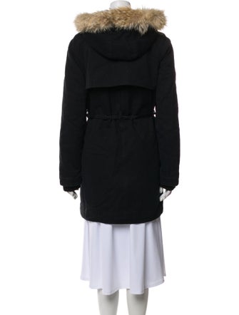 Marc by Marc Jacobs Colorblock Pattern Fur Coat