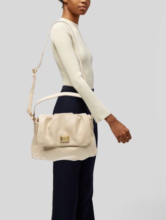 Marc by Marc Jacobs Embossed Leather Shoulder Bag