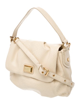Marc by Marc Jacobs Embossed Leather Shoulder Bag