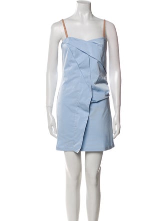 Marc by Marc Jacobs Square Neckline Mini Dress