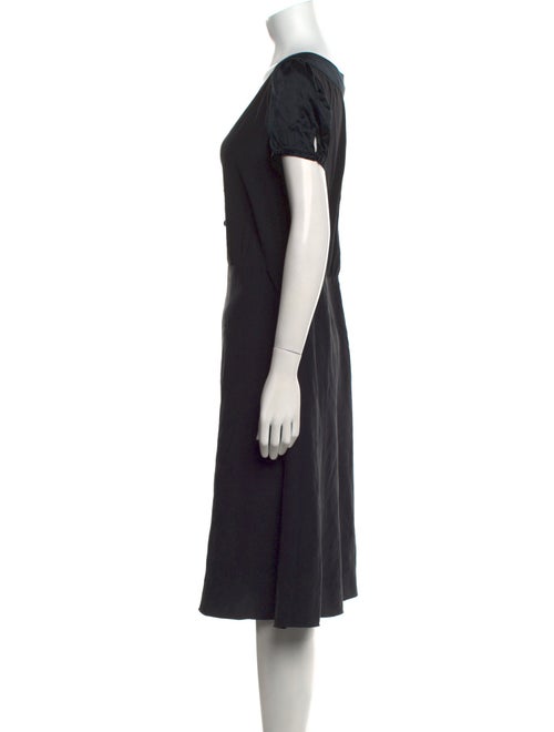 Marc by Marc Jacobs V-Neck Midi Length Dress