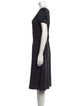 Marc by Marc Jacobs V-Neck Midi Length Dress