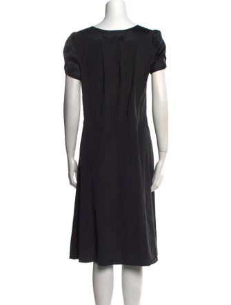 Marc by Marc Jacobs V-Neck Midi Length Dress