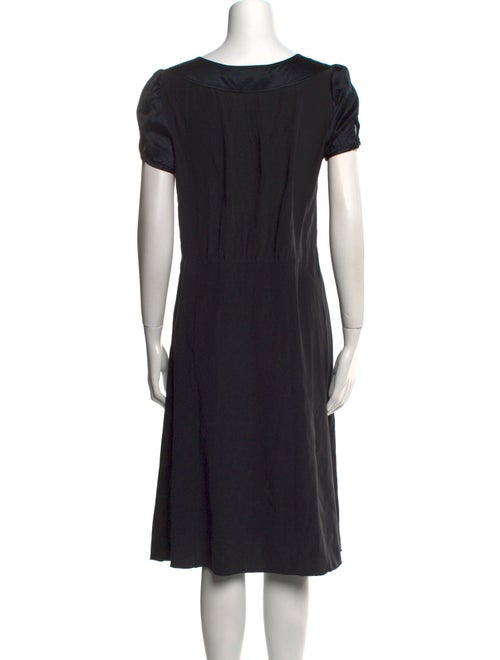 Marc by Marc Jacobs V-Neck Midi Length Dress
