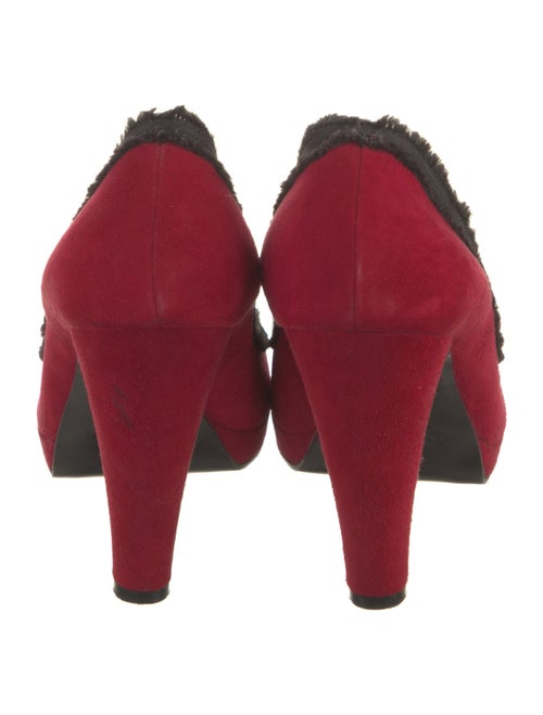 Marc by Marc Jacobs Suede Bow Accents Pumps