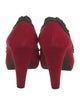 Marc by Marc Jacobs Suede Bow Accents Pumps