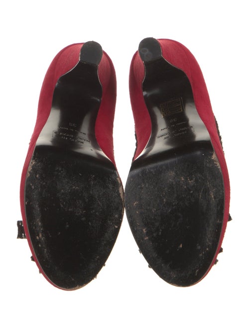 Marc by Marc Jacobs Suede Bow Accents Pumps