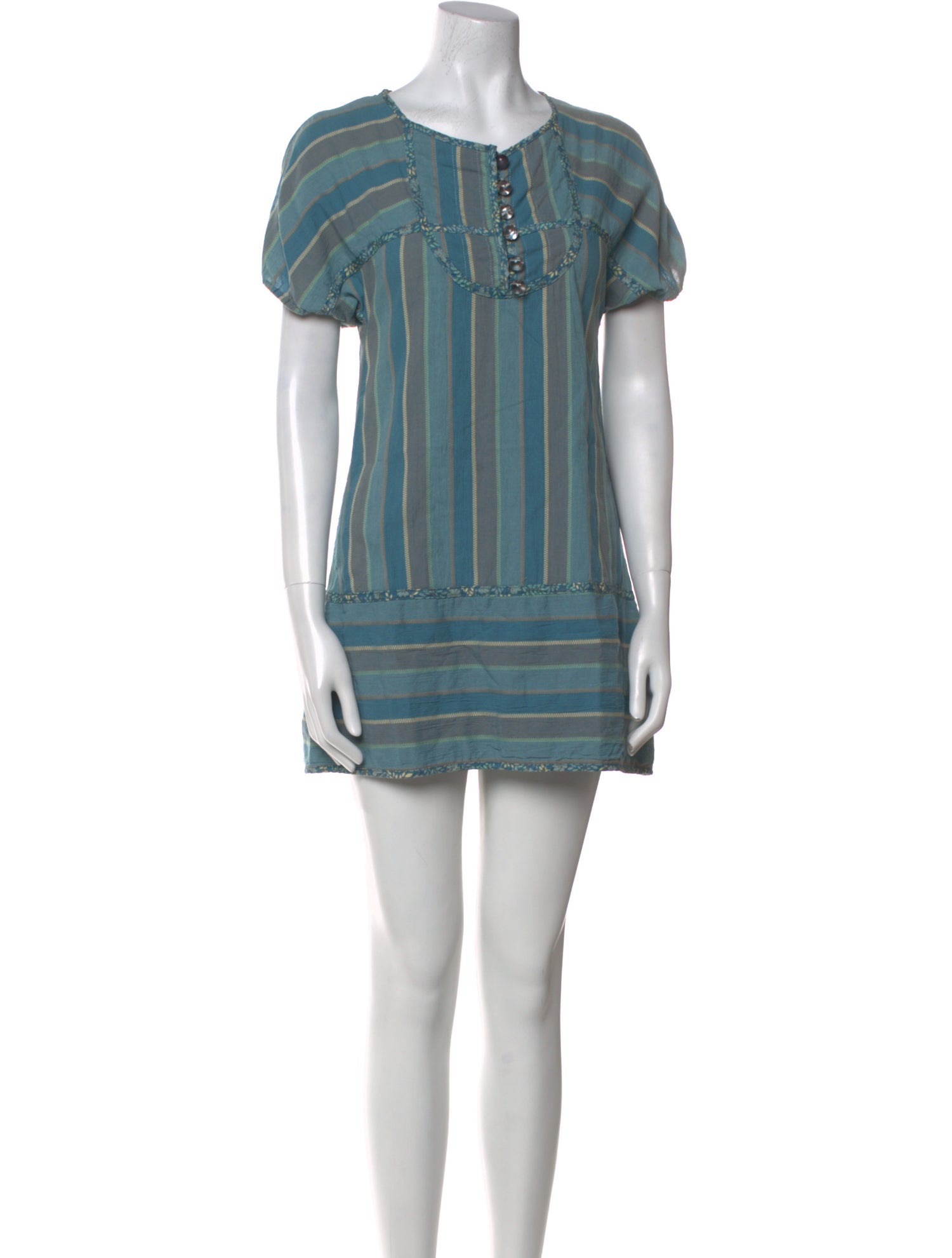 Marc by Marc Jacobs Striped Mini Dress