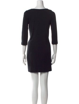 Marc by Marc Jacobs Bateau Neckline Mini Dress