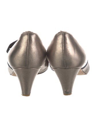 Marc by Marc Jacobs Leather Colorblock Pattern Pumps