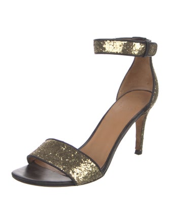 Marc by Marc Jacobs Glitter Glitter Accents Sandals