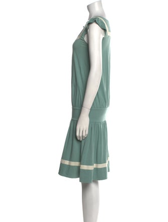 Marc by Marc Jacobs Bateau Neckline Knee-Length Dress