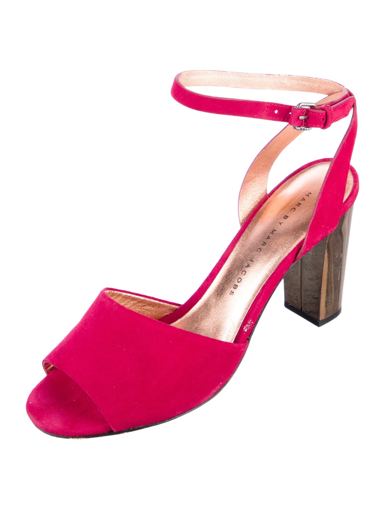 Marc by Marc Jacobs Suede Printed Sandals