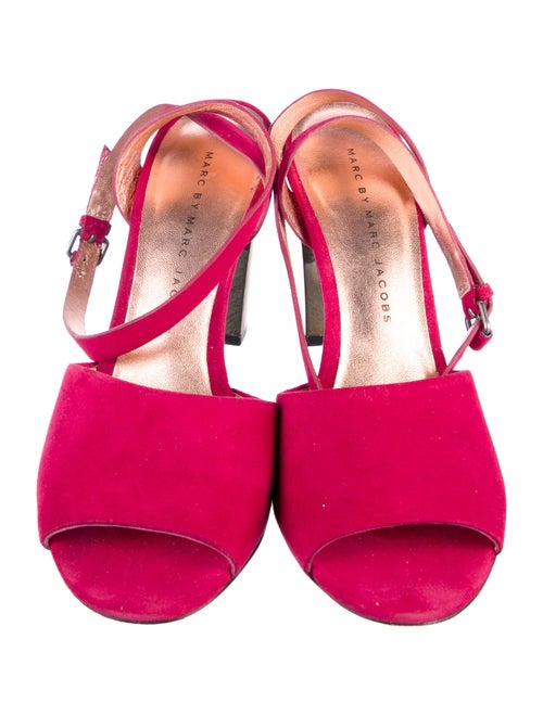 Marc by Marc Jacobs Suede Printed Sandals