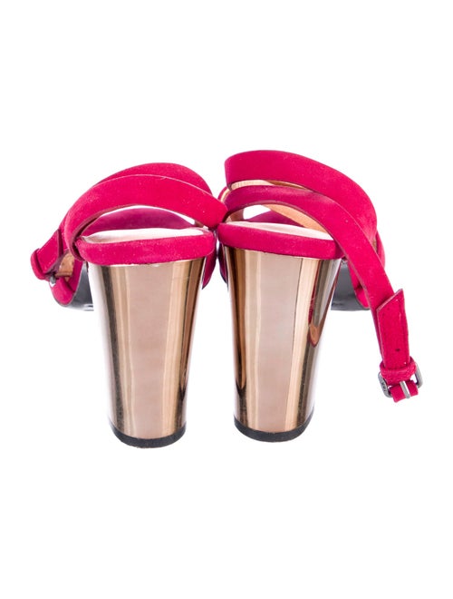 Marc by Marc Jacobs Suede Printed Sandals