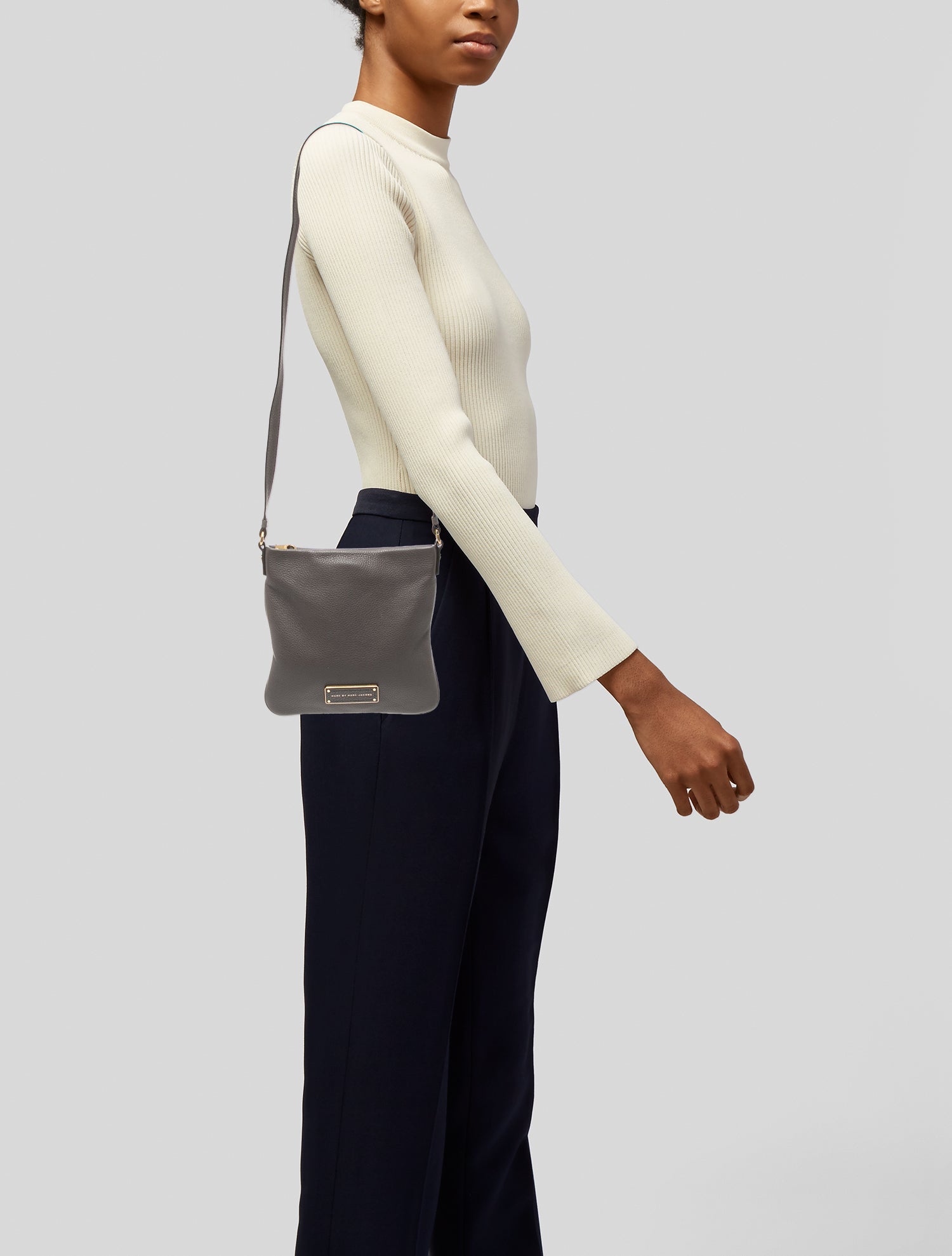 Marc by Marc Jacobs Leather Messenger Bag