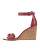 Marc by Marc Jacobs Leather Bow Accents Sandals