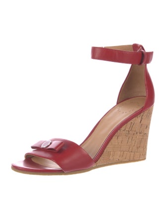 Marc by Marc Jacobs Leather Bow Accents Sandals