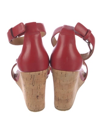 Marc by Marc Jacobs Leather Bow Accents Sandals