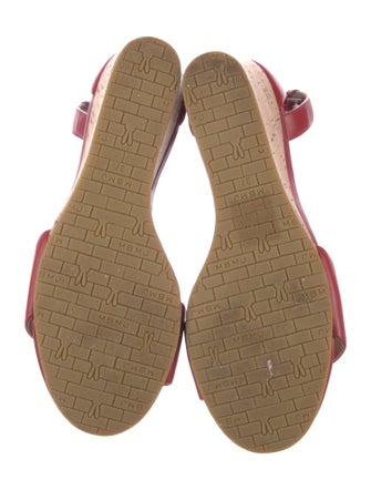 Marc by Marc Jacobs Leather Bow Accents Sandals