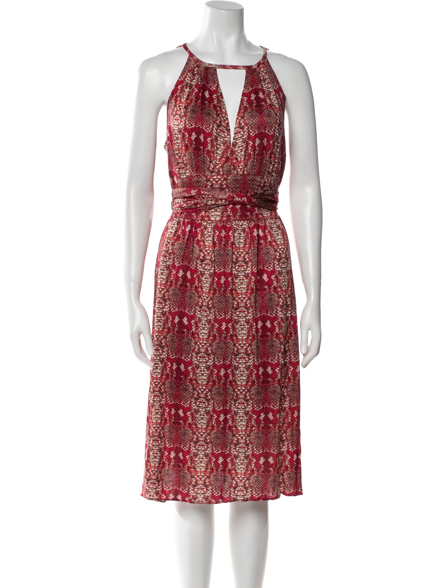 Marc by Marc Jacobs Printed Midi Length Dress