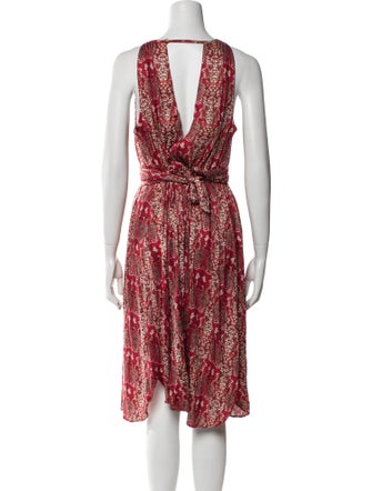 Marc by Marc Jacobs Printed Midi Length Dress