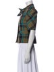 Marc by Marc Jacobs Silk Plaid Print Vest