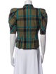 Marc by Marc Jacobs Silk Plaid Print Vest