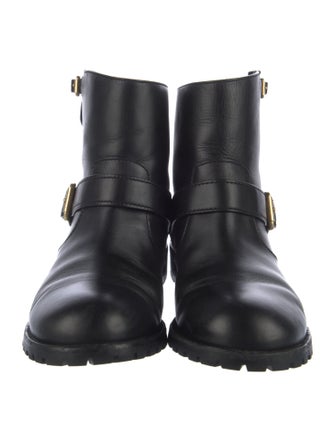 Marc by Marc Jacobs Leather Moto Boots