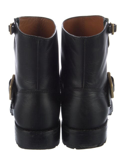 Marc by Marc Jacobs Leather Moto Boots