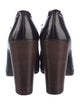 Marc by Marc Jacobs Patent Leather Colorblock Pattern Lace-Up Boots