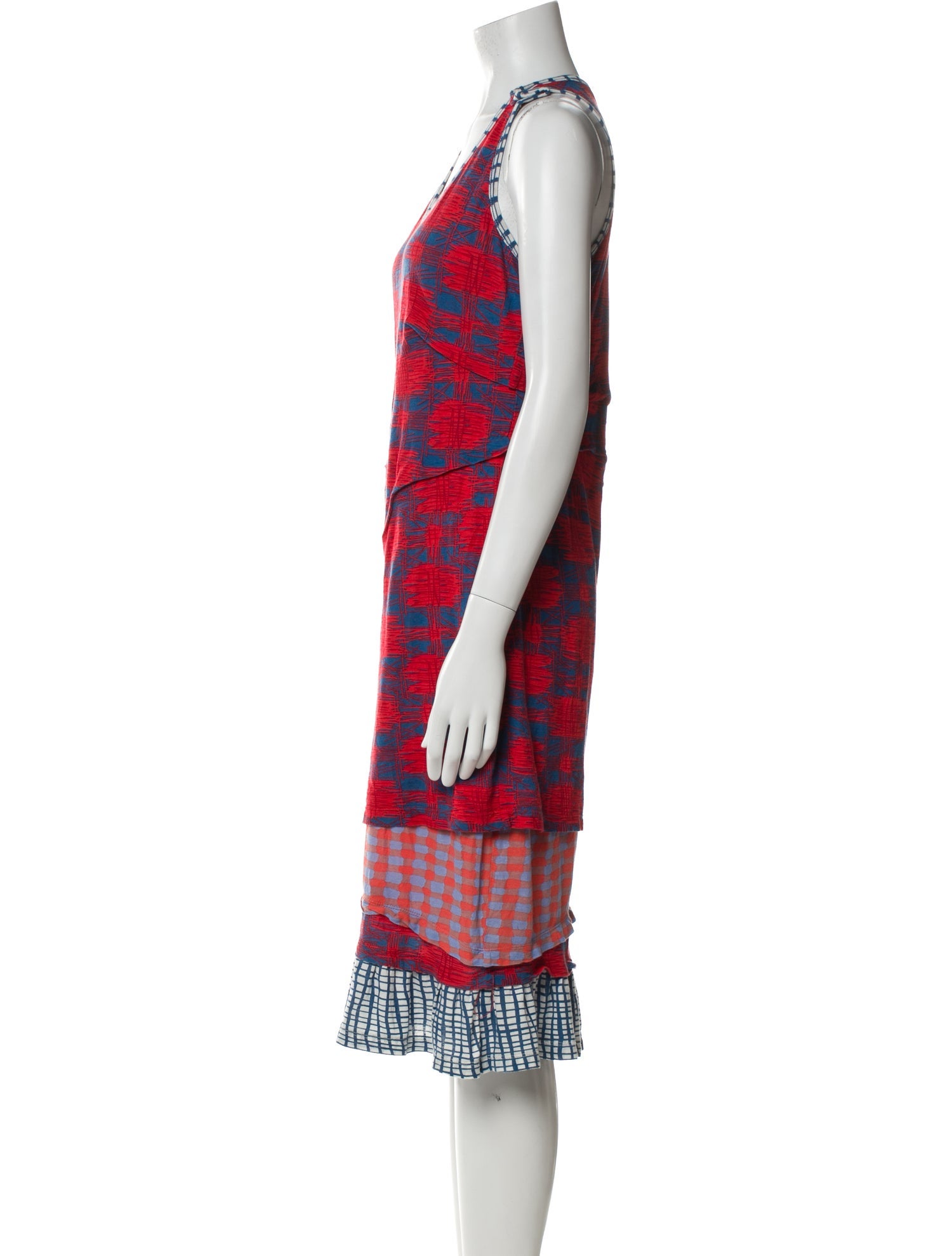 Marc by Marc Jacobs Printed Knee-Length Dress