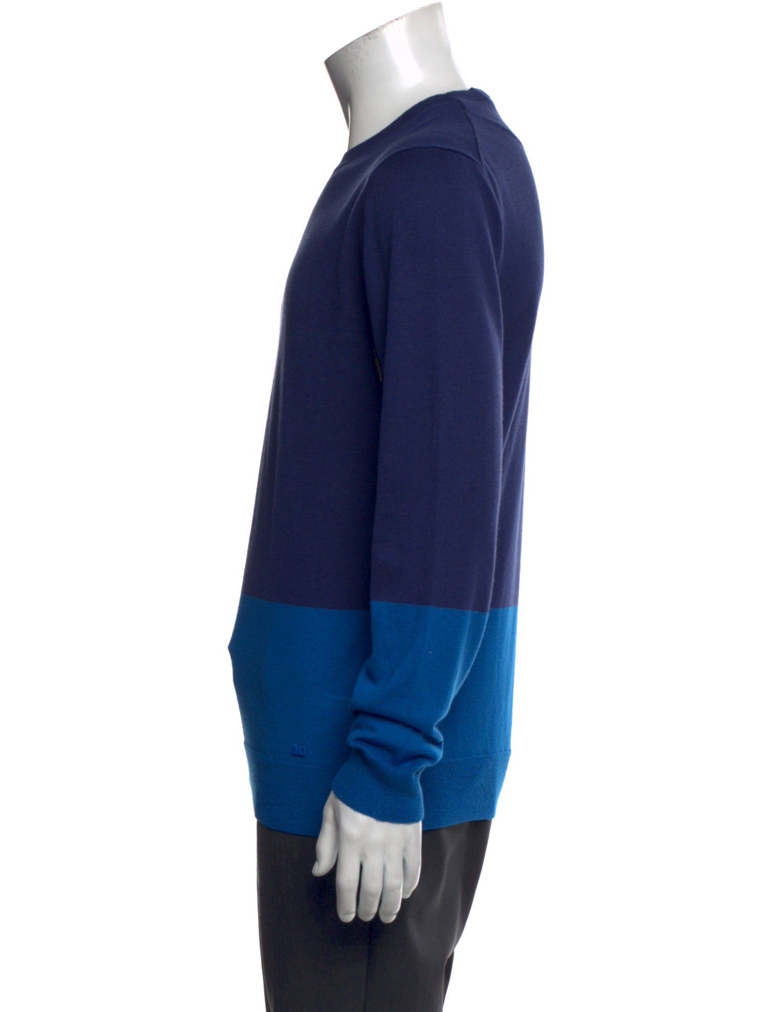 Marc by Marc Jacobs Colorblock Pattern Crew Neck Pullover