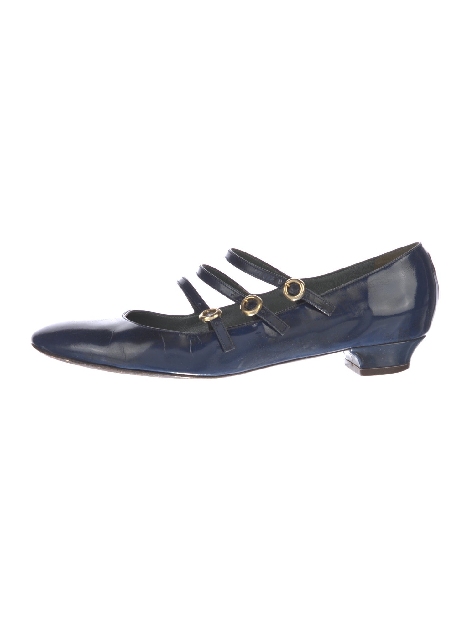 Marc by Marc Jacobs Patent Leather Mary Jane Flats