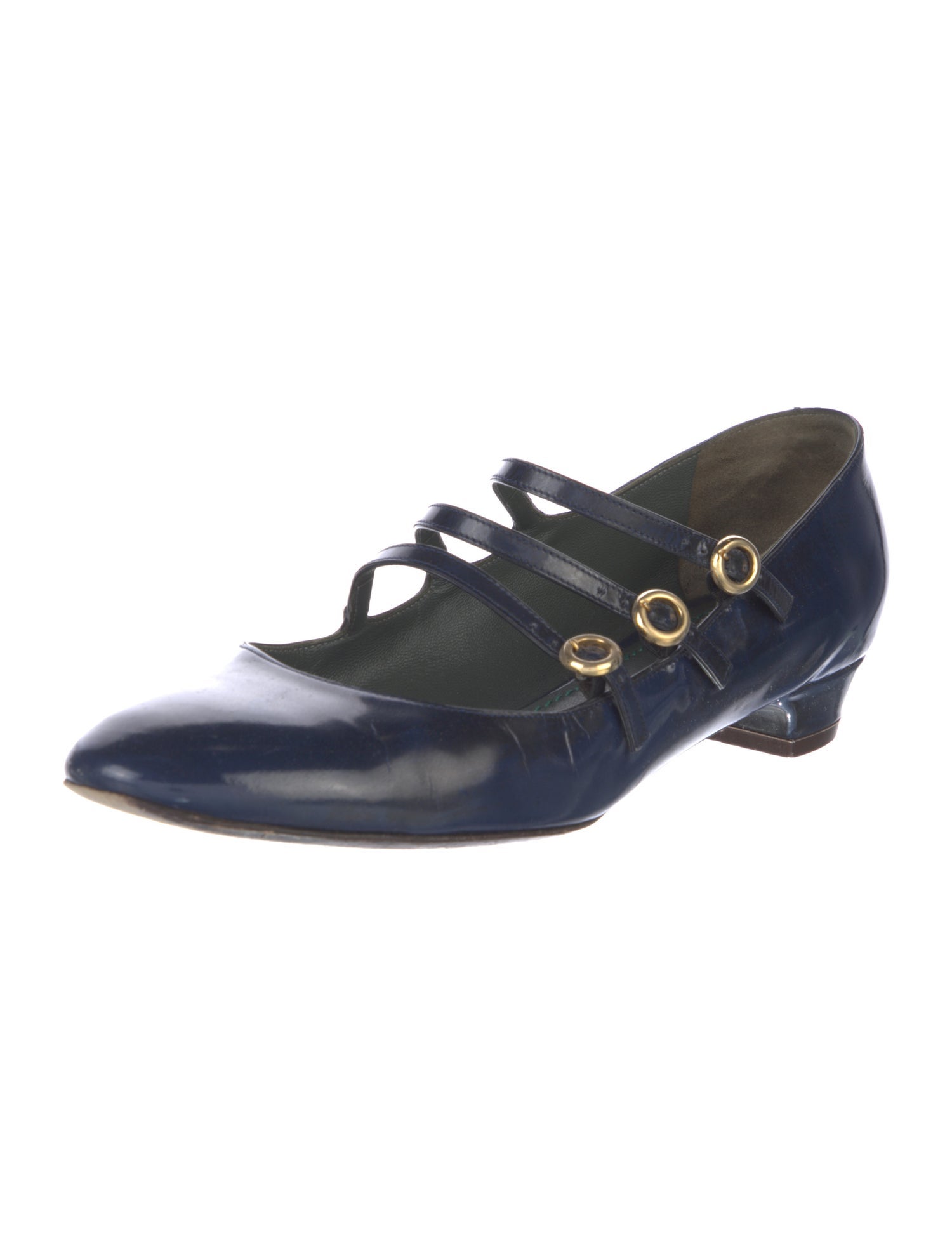 Marc by Marc Jacobs Patent Leather Mary Jane Flats