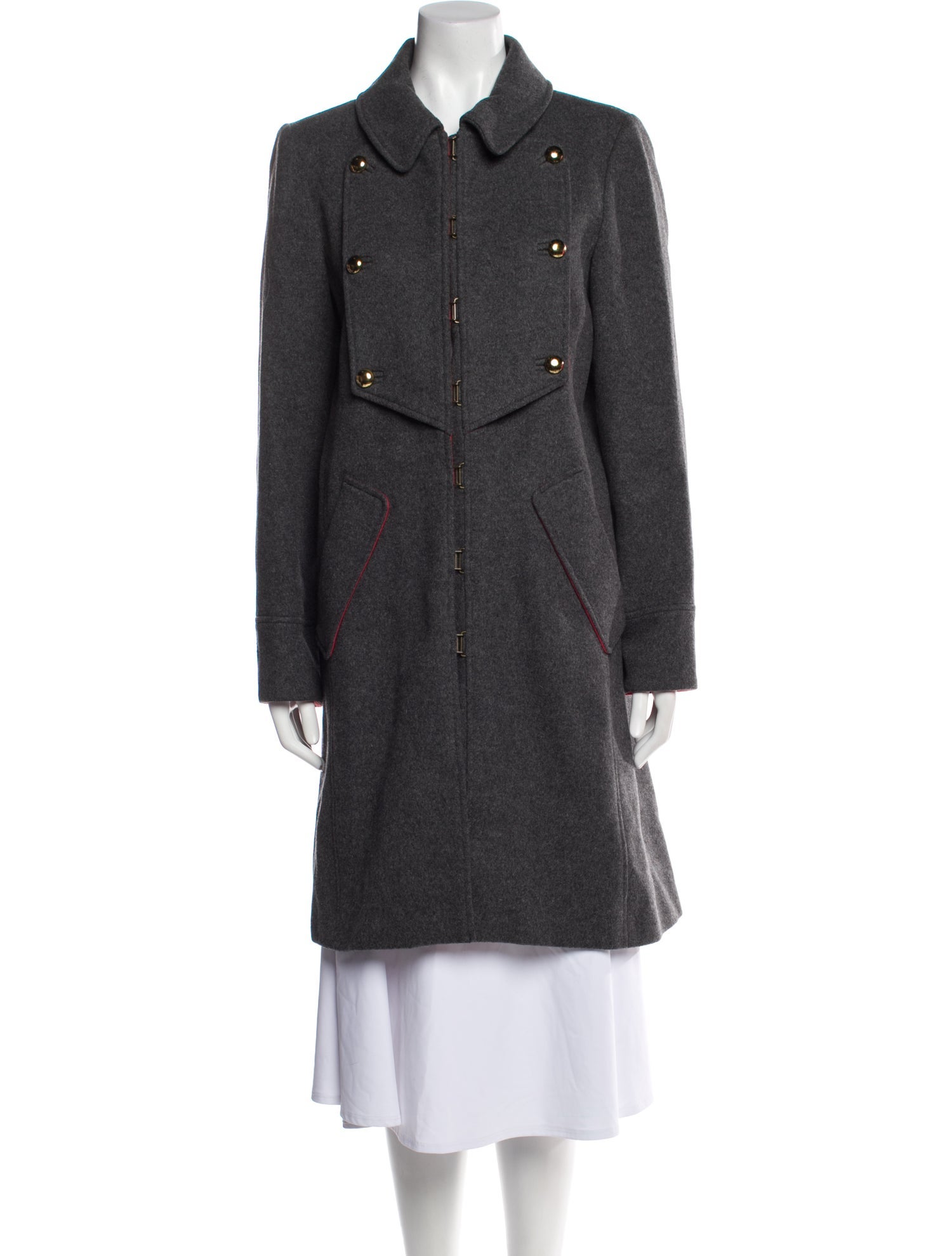 Marc by Marc Jacobs Virgin Wool Peacoat