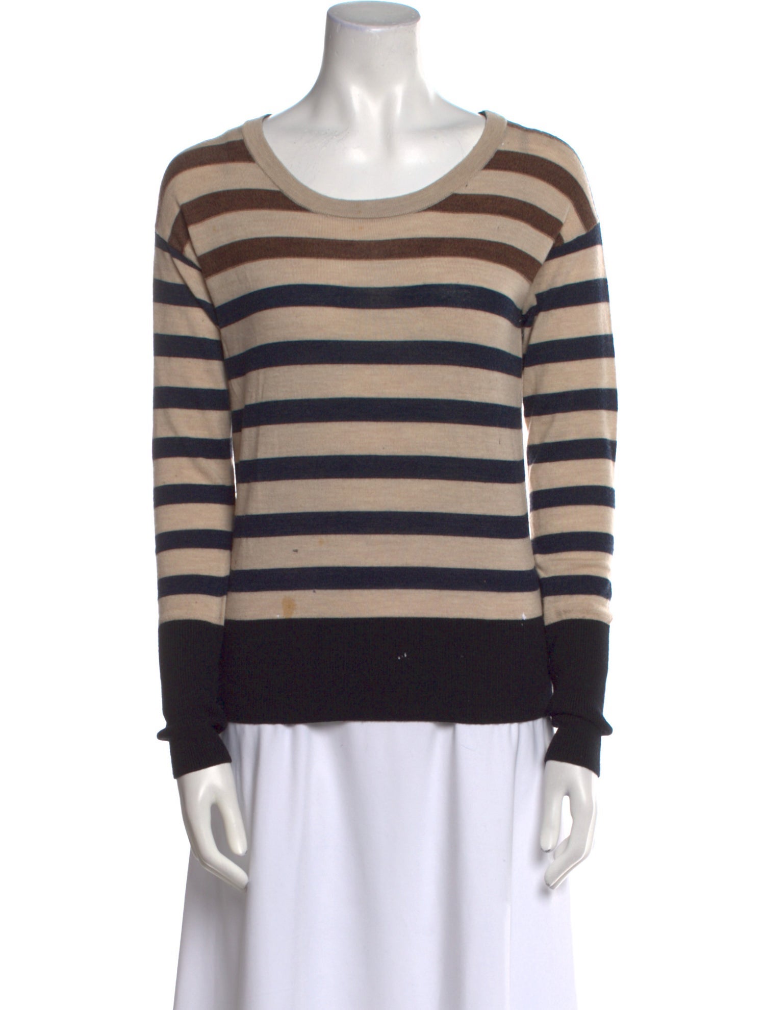 Marc by Marc Jacobs Merino Wool Striped Sweater